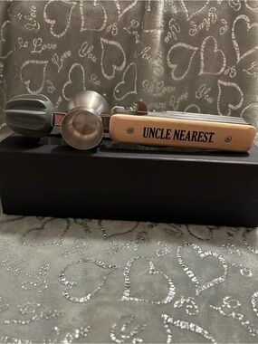 NWT Uncle Nearest Wooden Handle Multi(10)-Tool Bartender Accessory